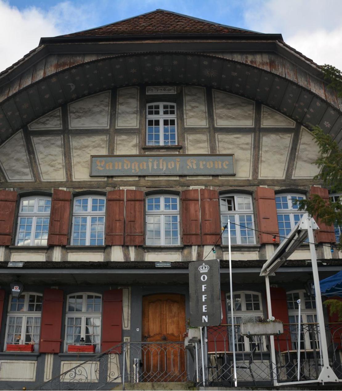 Hotel Krone Uetendorf Экстерьер фото